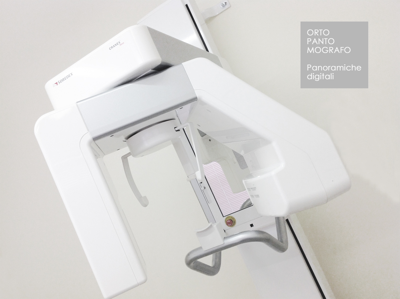 Ortopantomografo per panoramiche digitali